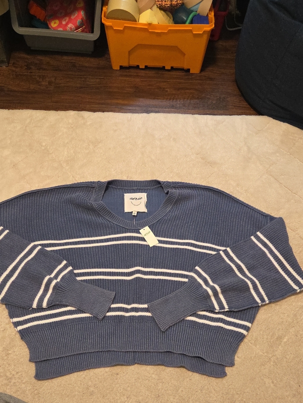 Aerie Cropped Beyond Sweater